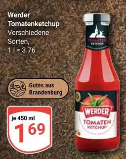 Globus Werder tomatenketchup Angebot