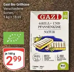 Globus Gazi bio grillkäse natur Angebot