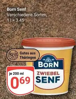 Globus Born zwiebel senf Angebot