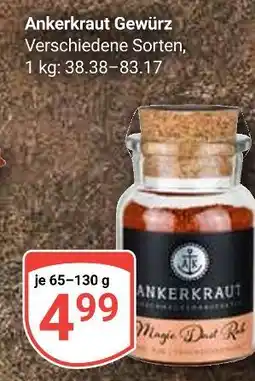 Globus Ankerkraut gewürz Angebot