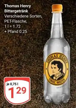 Globus Thomas henry bittergetränk Angebot