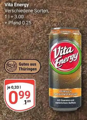 Globus Vita energy Angebot