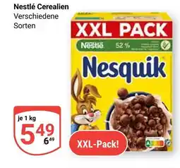 Globus Nestlé cerealien Angebot