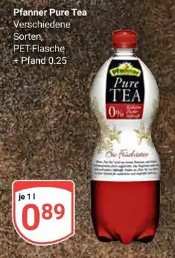 Globus Pfanner pure tea Angebot