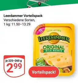 Globus Leerdammer vorteilspack original Angebot