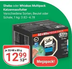 Globus Sheba multipack katzennassfutter Angebot