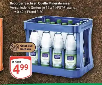 Globus Ileburger sachsen quelle mineralwasser Angebot