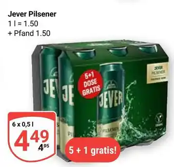 Globus Jever pilsener Angebot