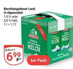 Globus Berchtesgadener land h-alpenmilch 1,5 % fett Angebot