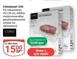 Globus Caso design folienbeutel 1245 Angebot