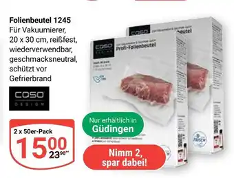 Globus Caso design folienbeutel 1245 Angebot