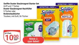 Globus Swiffer duster staubmagnet starter-set Angebot