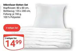 Globus Mikrofaser-betten-set Angebot