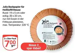 Globus Julia backpapier für heißluftfritteuse Angebot