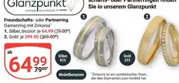 Globus Freundschaftsring silber, bicolor Angebot