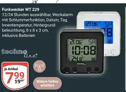 Globus Techno line funkwecker wt 229 Angebot