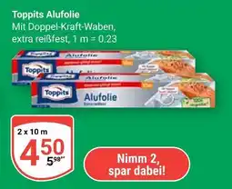 Globus Toppits alufolie Angebot