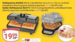 Globus Clatronic waffelautomat wa3606 Angebot