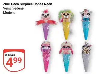 Globus Zuru coco surprise cones neon Angebot