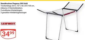 Globus Leifheit standtrockner pegasus 200 solid Angebot