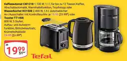 Globus Tefal kaffeeautomat cm1218 Angebot