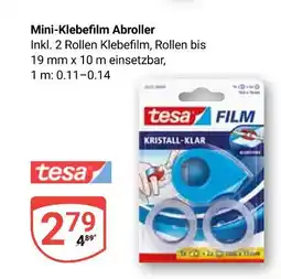 Globus Tesa mini-klebefilm abroller Angebot