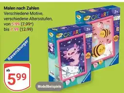 Globus Ravensburger malen nach zahlen - axolotl Angebot