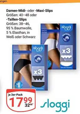 Globus Sloggi damen-midi-slips Angebot