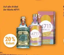 Globus 4711 20 % rabatt Angebot