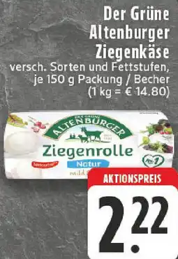 Edeka Der Grüne Altenburger Ziegenkäse Angebot