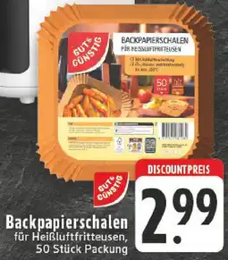 Edeka Gut & Günstig Backpapierschalen Angebot