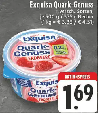 Edeka Exquisa Quark-Genuss Angebot