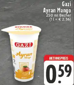 Edeka Gazi Ayran Mango Angebot