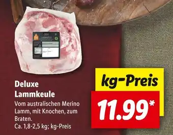 Lidl Deluxe lammkeule Angebot