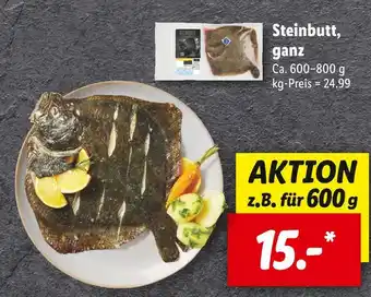 Lidl Steinbutt Angebot