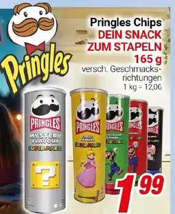 CENTERSHOP Pringles Chips DEIN SNACK ZUM STAPELN Angebot