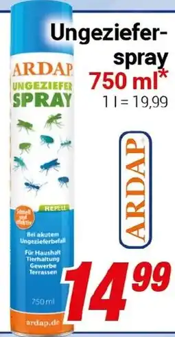 CENTERSHOP Ungeziefer-spray Angebot