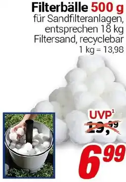 CENTERSHOP Filterbälle Angebot