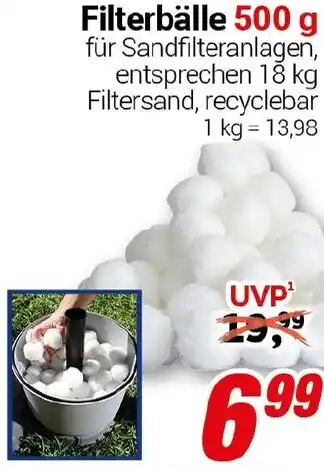 CENTERSHOP Filterbälle Angebot