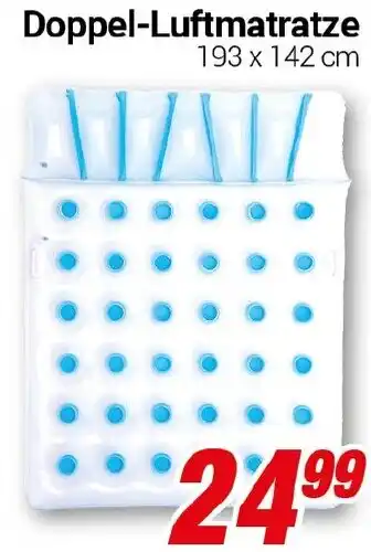CENTERSHOP Doppel-Luftmatratze Angebot