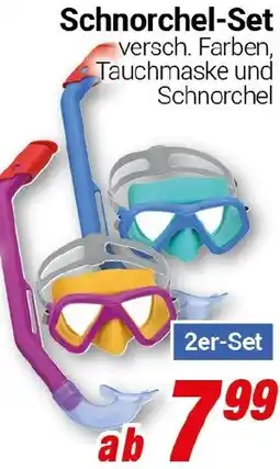 CENTERSHOP Schnorchel-Set Angebot