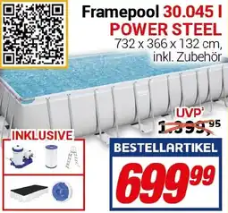 CENTERSHOP Framepool 30.045 l POWER STEEL Angebot