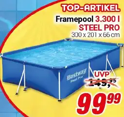 CENTERSHOP Framepool 3.300 l STEEL PRO Angebot