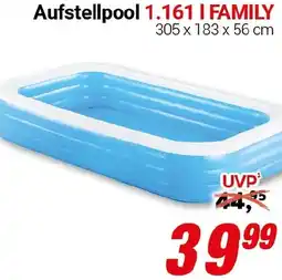 CENTERSHOP Aufstellpool 1.161 l FAMILY Angebot