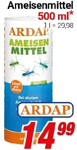 CENTERSHOP Ameisenmittel Angebot