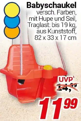 CENTERSHOP Babyschaukel Angebot