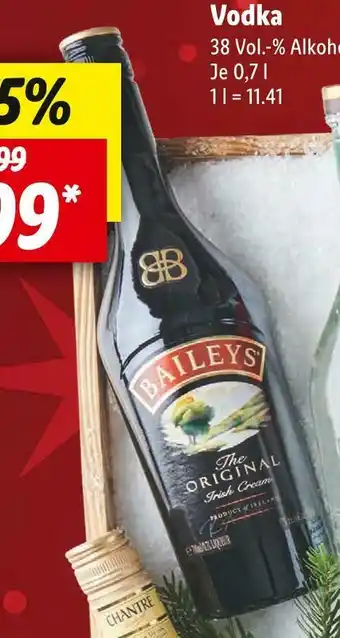 Lidl Baileys original irish cream Angebot