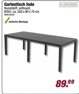 Poco Progarden gartentisch indo Angebot