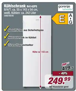Poco Gorenje kühlschrank r4142ps Angebot