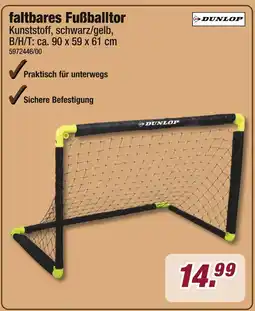 Poco Dunlop faltbares fußballtor Angebot